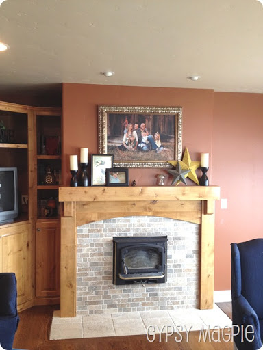 Fireplace Before {Gypsy Magpie}