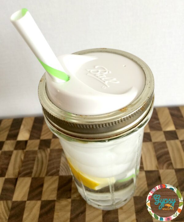 Simple trick for tackling the gallon of water a day challenge {Gypsy Magpie}