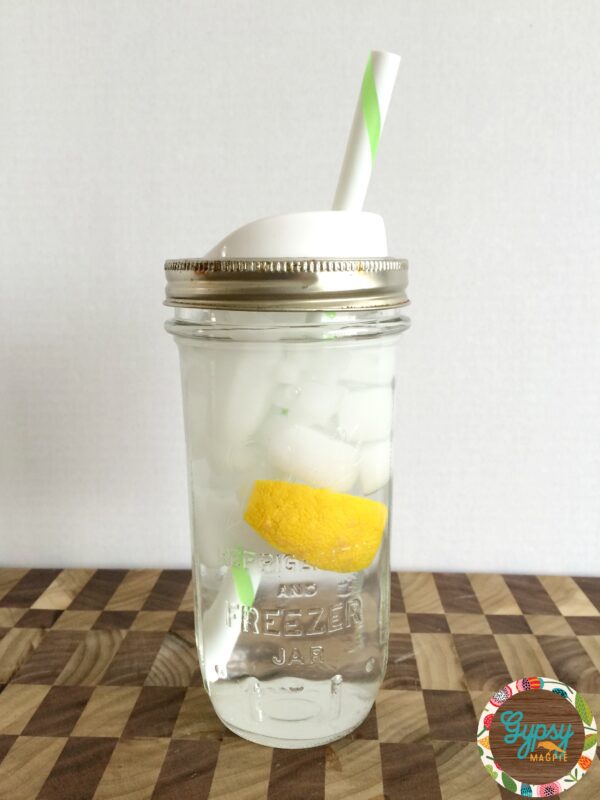 A simple trick for tackling the gallon a day water challenge {Gypsy Magpie}