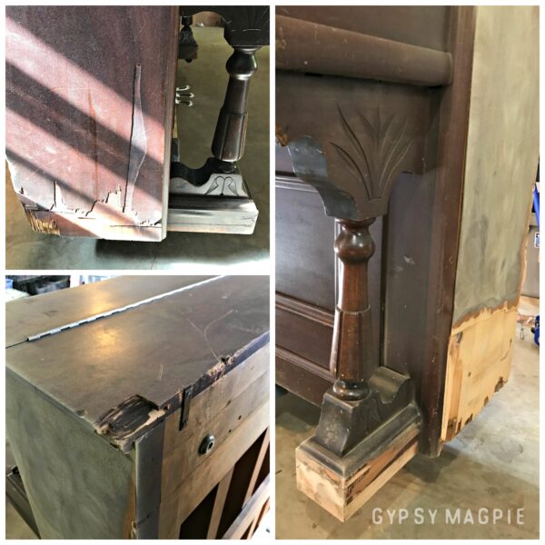 A few BEFORE pics of an antique piano I am working on | Gypsy Magpie