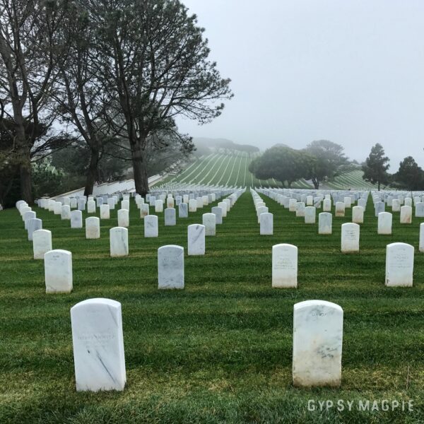 Fort Rosecrans National Cemetery | Gypsy Magpie