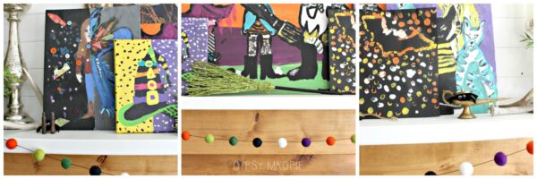 Halloween Mantle 2017 | Gypsy Magpie