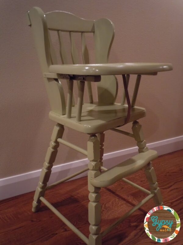 Vintage High Chair {Gypsy Magpie}