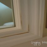 DIY Framed Bathroom Mirror {Gypsy Magpie}