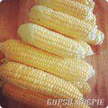 How to cut corn off the cob {Gypsy Magpie}