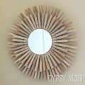 DIY Sunburst Mirror inspired by Imparting Grace {Gypsy Magpie}