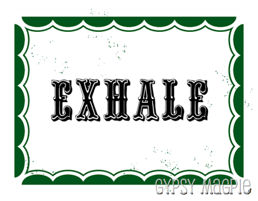 Exhale: My One Word for 2014 {Gypsy Magpie}