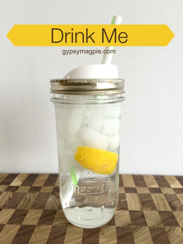 Simple trick for tackling the gallon a day water challenge {Gypsy Magpie}