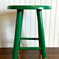 Green & Gold Stool Makeover {Gypsy Magpie}