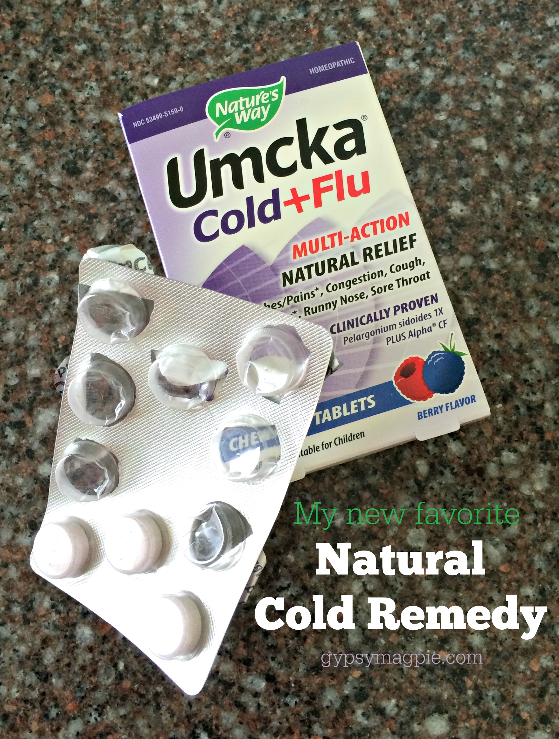 Umcka, my new favorite natural cold/flu remedy {Gypsy Magpie}