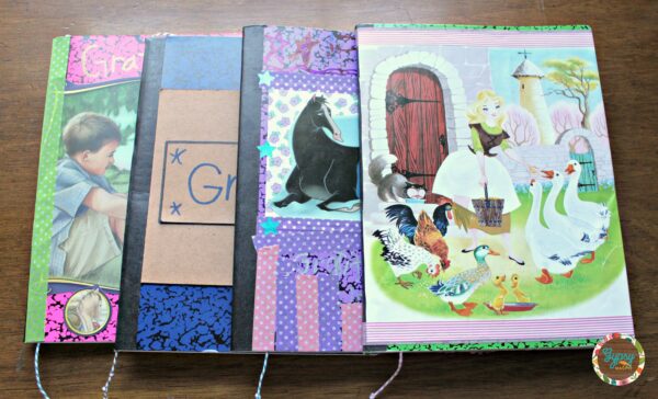 Simple, inexpensive DIY gratitude journals for kids {Gypsy Magpie}