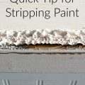 Here's a quick tip for making stripping paint a little easier | Gypsy Magpie