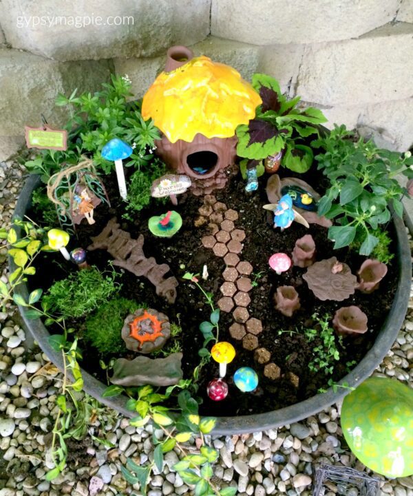 Mama's Fairy Garden... a grandkid wonderland! | Gypsy Magpie