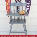 Adorable Zinc High Chair | Gypsy Magpie