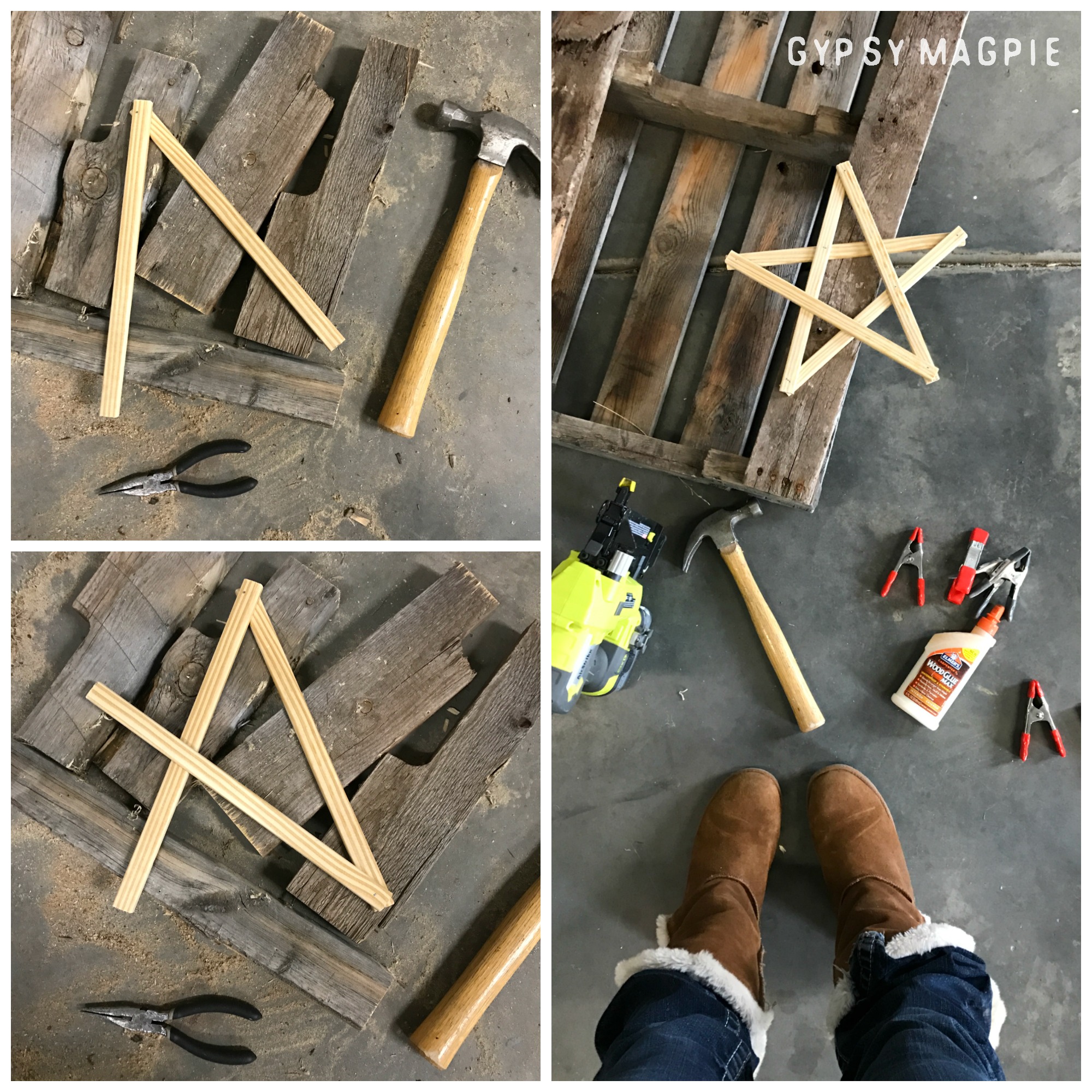 Christmas Star DIY | Gypsy Magpie