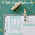 These 5 minute washi tape bookmarks are completely customizable and oh so cute! | Gypsy Magpie