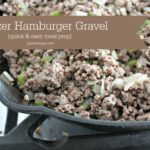 Prepping and freezing hamburger gravel makes meals a breeze! | Gypsy Magpie