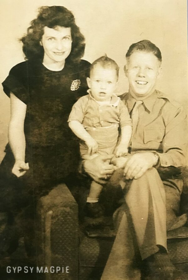 Major Jack Griffiths and his beautiful family before the Korean War | Gypsy Magpie