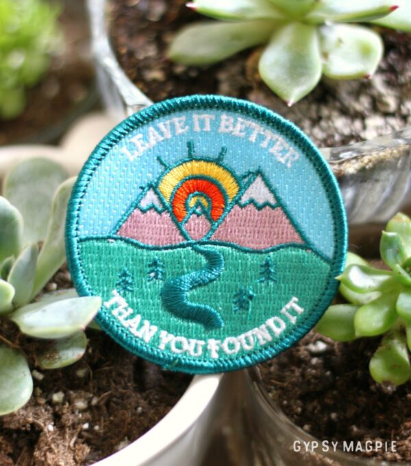 Leave it better than you found it Adventure Code patch | Gypsy Magpie