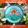 Teaching families the Adventure Code + free printable family code contract! | Gypsy Magpie