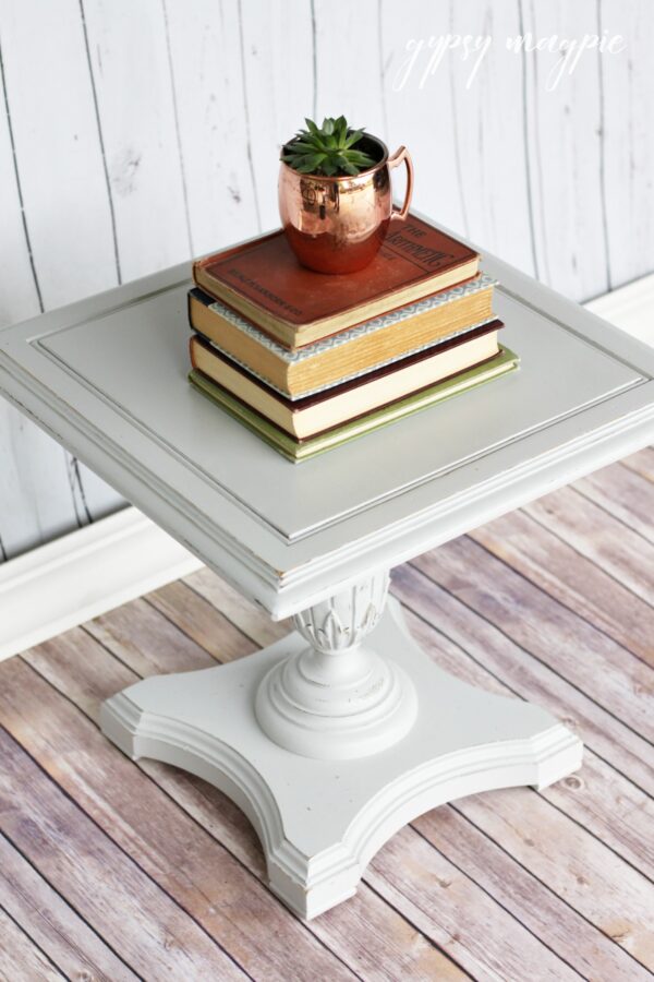 Seagull Gray Side Table | Gypsy Magpie