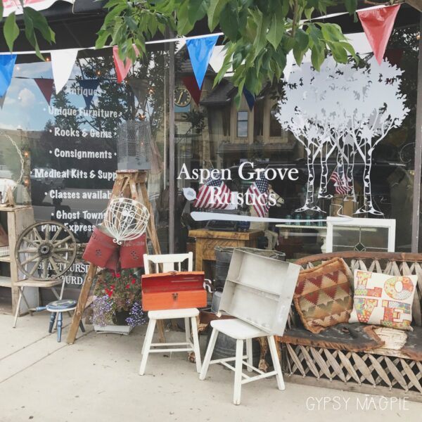 Check out my consignment goodies over at Aspen Grove Rustics in Heber City! | Gypsy Magpie