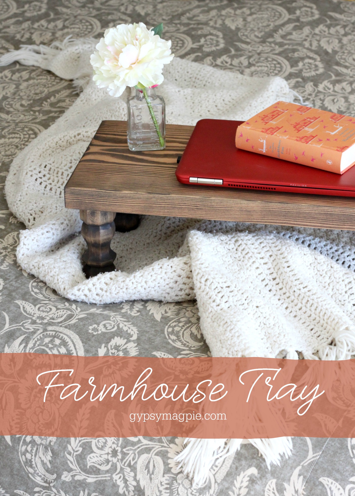 DIY Farmhouse Tray | Gypsy Magpie