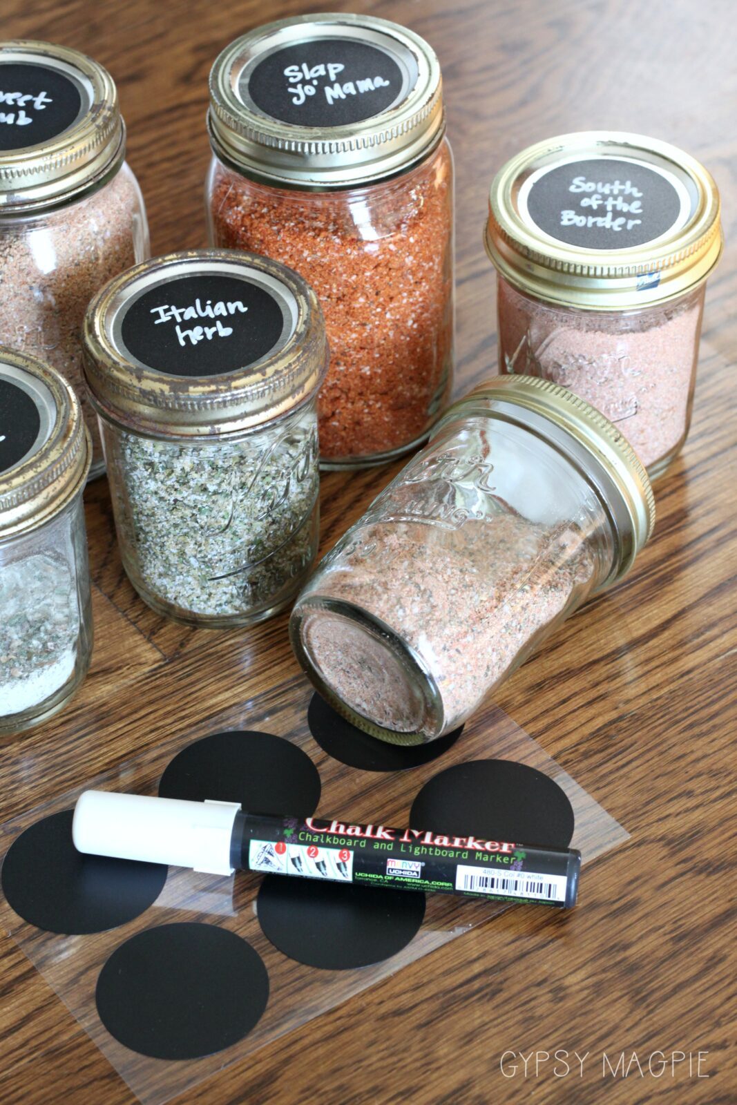 Homemade BBQ Spice Rubs Gift Basket | Gypsy Magpie