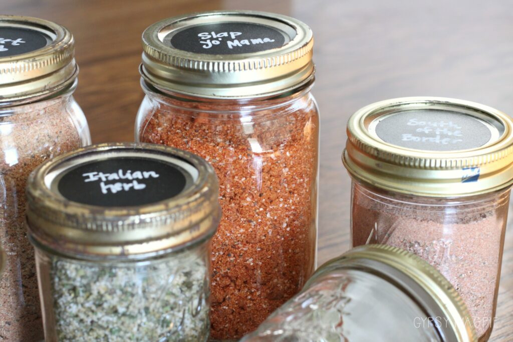 Homemade BBQ Spice Rubs Gift Basket Gypsy Magpie