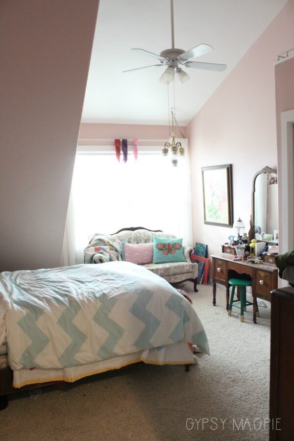 Time to turn this little sweethearts room into a teenage artist's inspiring space. | Gypsy Magpie