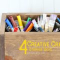 4 creative craft storage ideas | Gypsy Magpie