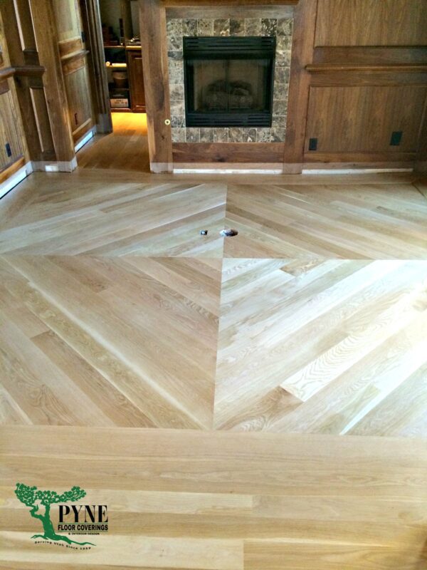 White oak is so hot in flooring right now! This floor, installed by Jeremy Pyne of Pyne Floor Coverings is gorgeous. | Gypsy Magpie