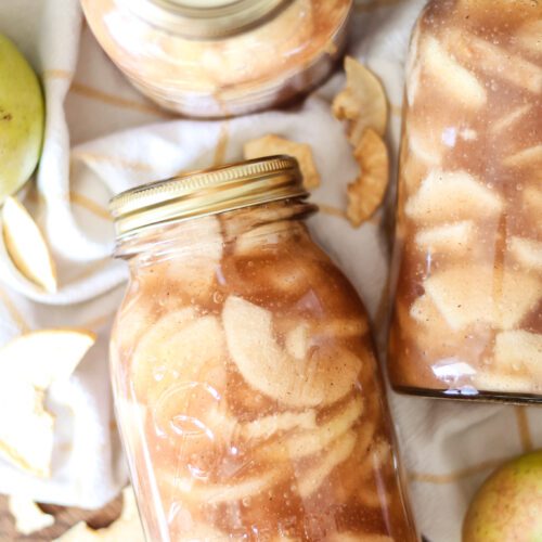 home bottled apple pie filling | gypsy magpie