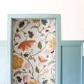 Whimsical floral mural in teen/tween sisters closet | gypsy magpie