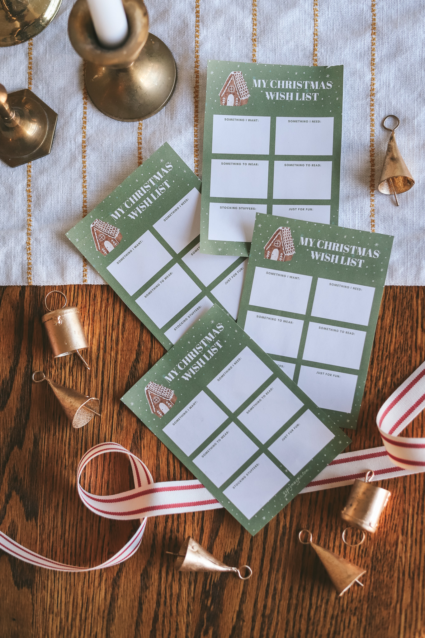 Christmas List Free Printable | Gypsy Magpie