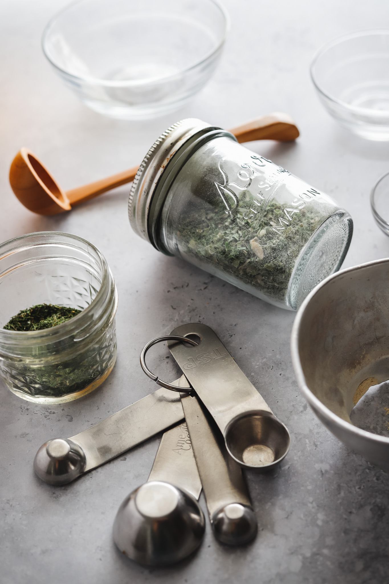 Grab your herbs, a jar, and 5 minutes and you'll have homemade ranch seasoning!