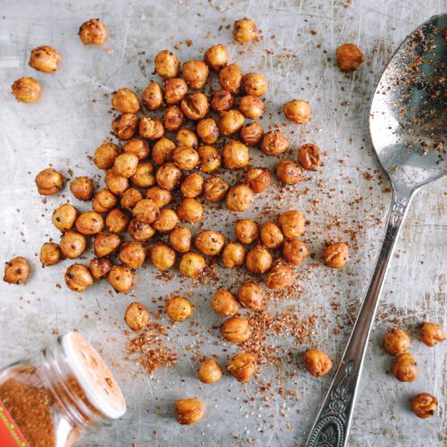 Chili lime is a tasty way to season chickpeas